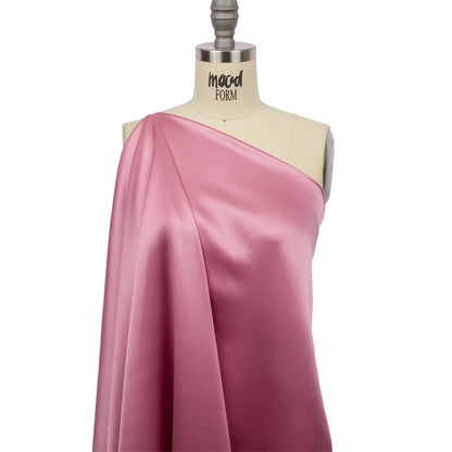 Stretch Silk Charmeuse - Polignac Pink - Premium Collection