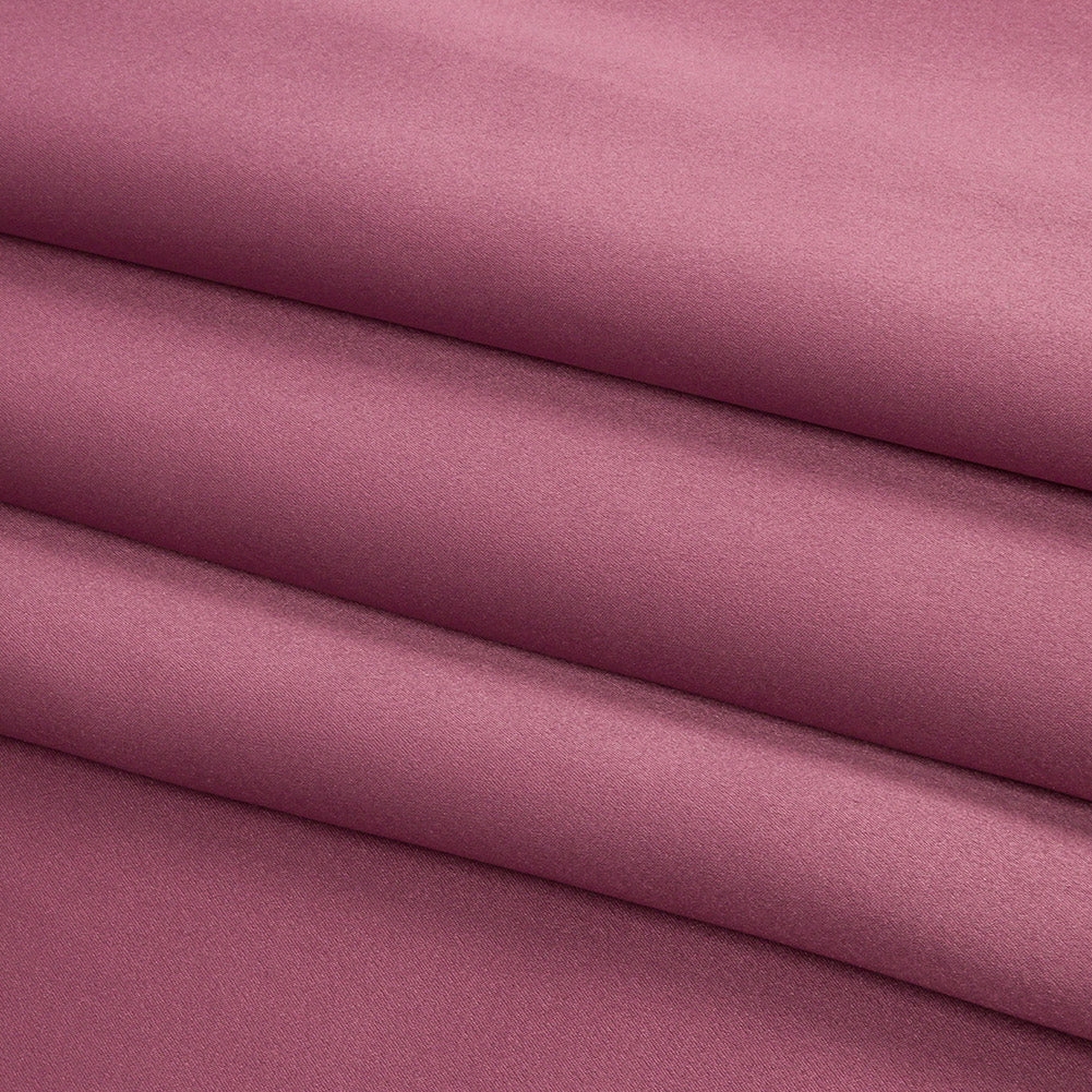 Stretch Silk Charmeuse - Crushed Berry - Premium Collection - Folded