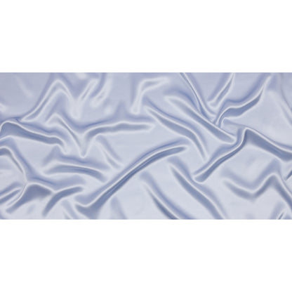 Stretch Silk Charmeuse - Icelandic Blue - Premium Collection