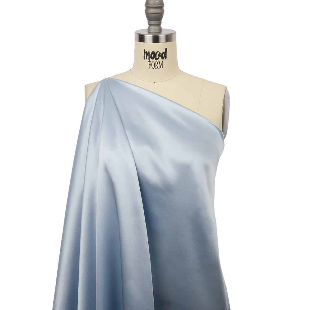 Stretch Silk Charmeuse - Baby Blue - Premium Collection - Drape