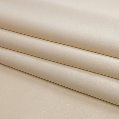 Stretch Silk Charmeuse - Ivory - Premium Collection Folded