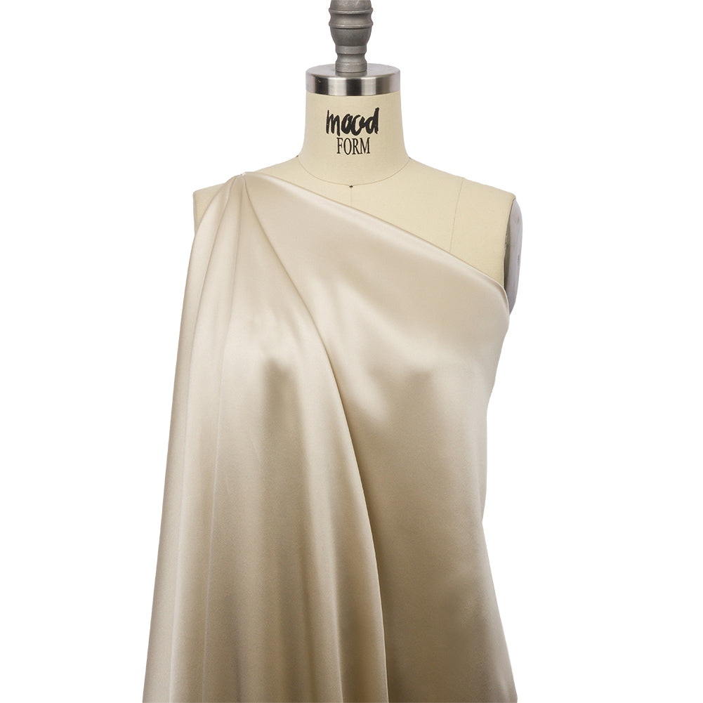Stretch Silk Charmeuse - Ivory - Premium Collection Drape