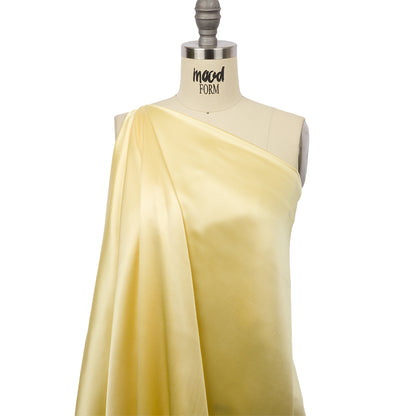 Stretch Silk Charmeuse - French Vanilla - Premium Collection