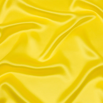Stretch Silk Charmeuse - Buttercup Yellow - Premium Collection