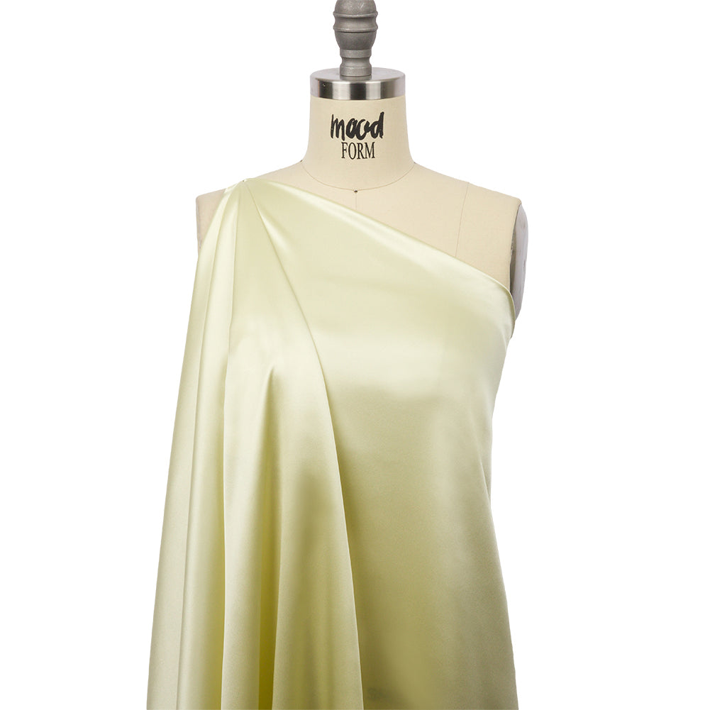 Stretch Silk Charmeuse - Young Wheat - Premium Collection - Drape