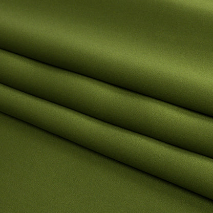 Stretch Silk Charmeuse - Pesto Green - Premium Collection