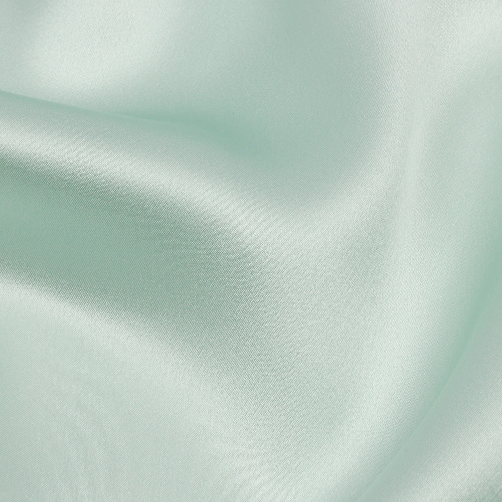 Stretch Silk Charmeuse - Morning Mist - Premium Collection - Detail