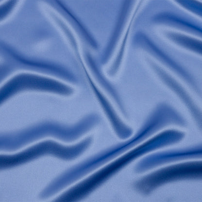 Stretch Silk Charmeuse - Regatta Blue - Premium Collection