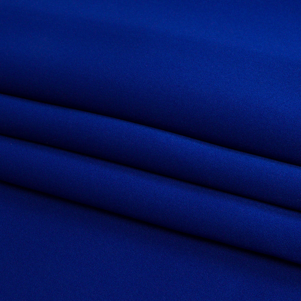 Stretch Silk Charmeuse - Mazarine Blue - Premium Collection - Folded