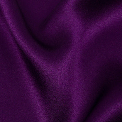 Stretch Silk Charmeuse - Majesty Purple - Premium Collection