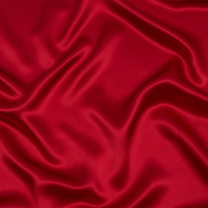 Stretch Silk Charmeuse - Tango Red - Premium Collection