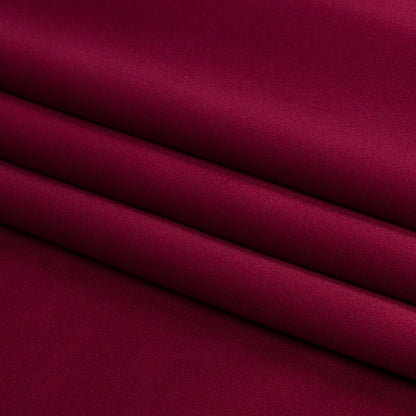 Stretch Silk Charmeuse - Wine - Premium Collection