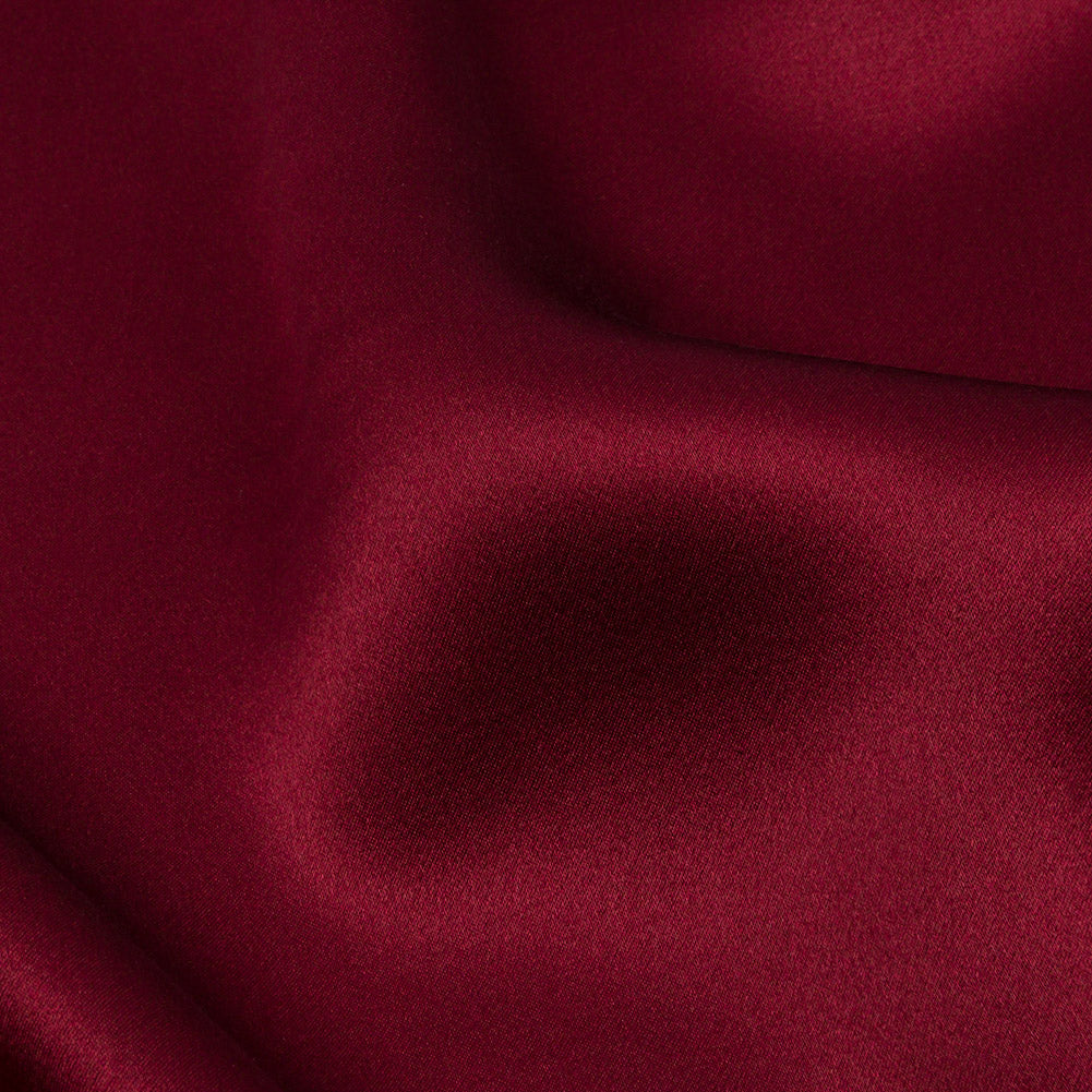 Stretch Silk Charmeuse - Port - Premium Collection - Detail