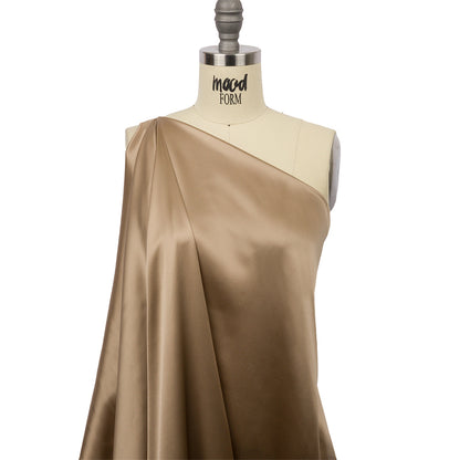 Stretch Silk Charmeuse - Cornstalk - Premium Collection