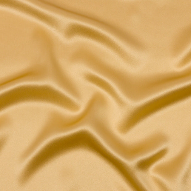 Stretch Silk Charmeuse - Gold - Premium Collection