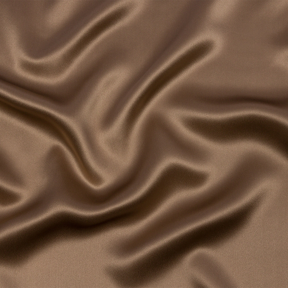 Stretch Silk Charmeuse - Fungi - Premium Collection