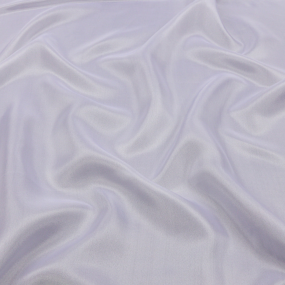 China Silk/Silk Habotai - Bright White - Premium Collection