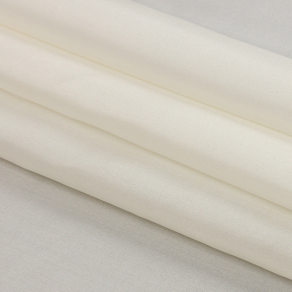 China Silk/Silk Habotai - Antique White - Premium Collection - Folded