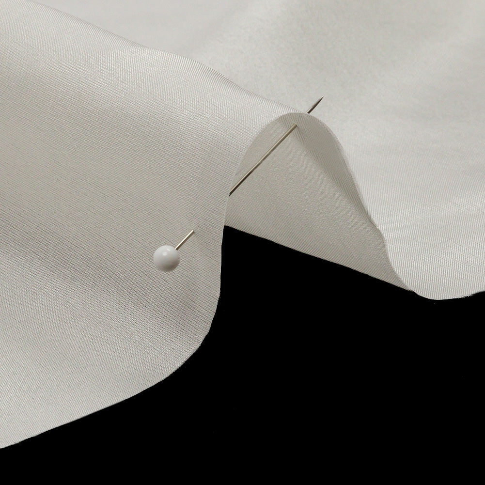 China Silk/Silk Habotai - Antique White - Premium Collection - Detail