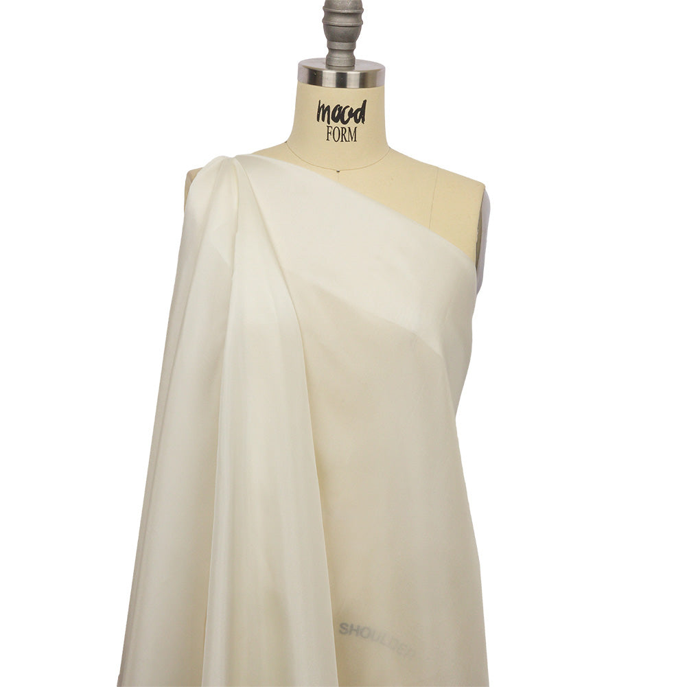 China Silk/Silk Habotai - Antique White - Premium Collection - Drape