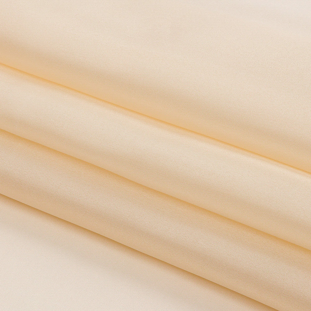 China Silk/Silk Habotai - Tapioca - Premium Collection - Folded