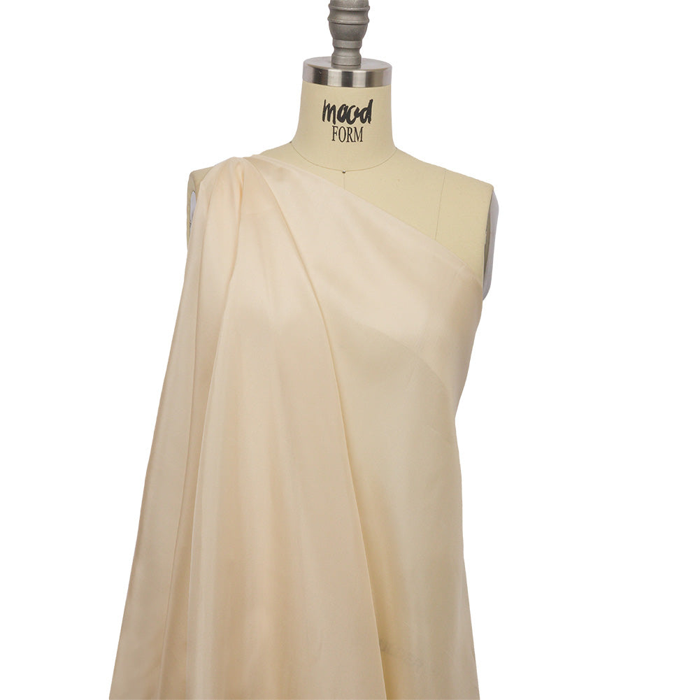 China Silk/Silk Habotai - Tapioca - Premium Collection - Drape