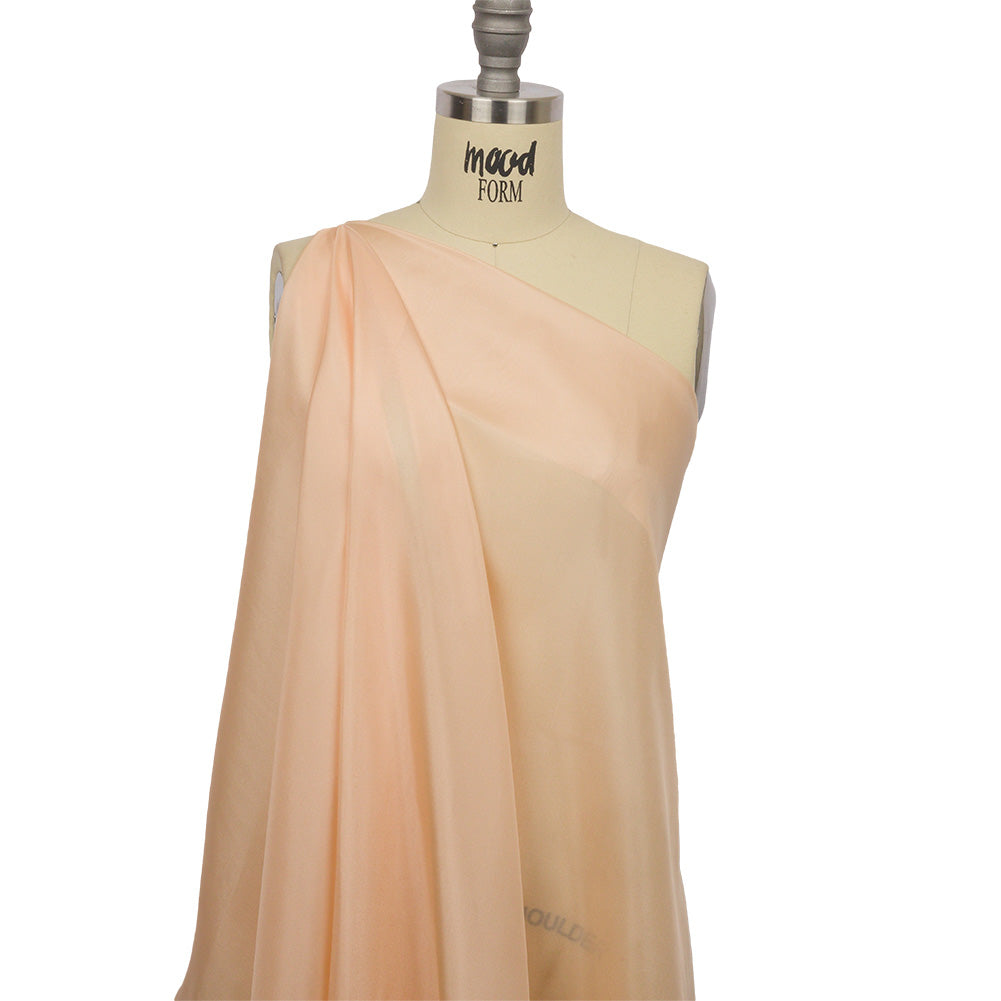 China Silk/Silk Habotai - Ecru - Premium Collection - Drape