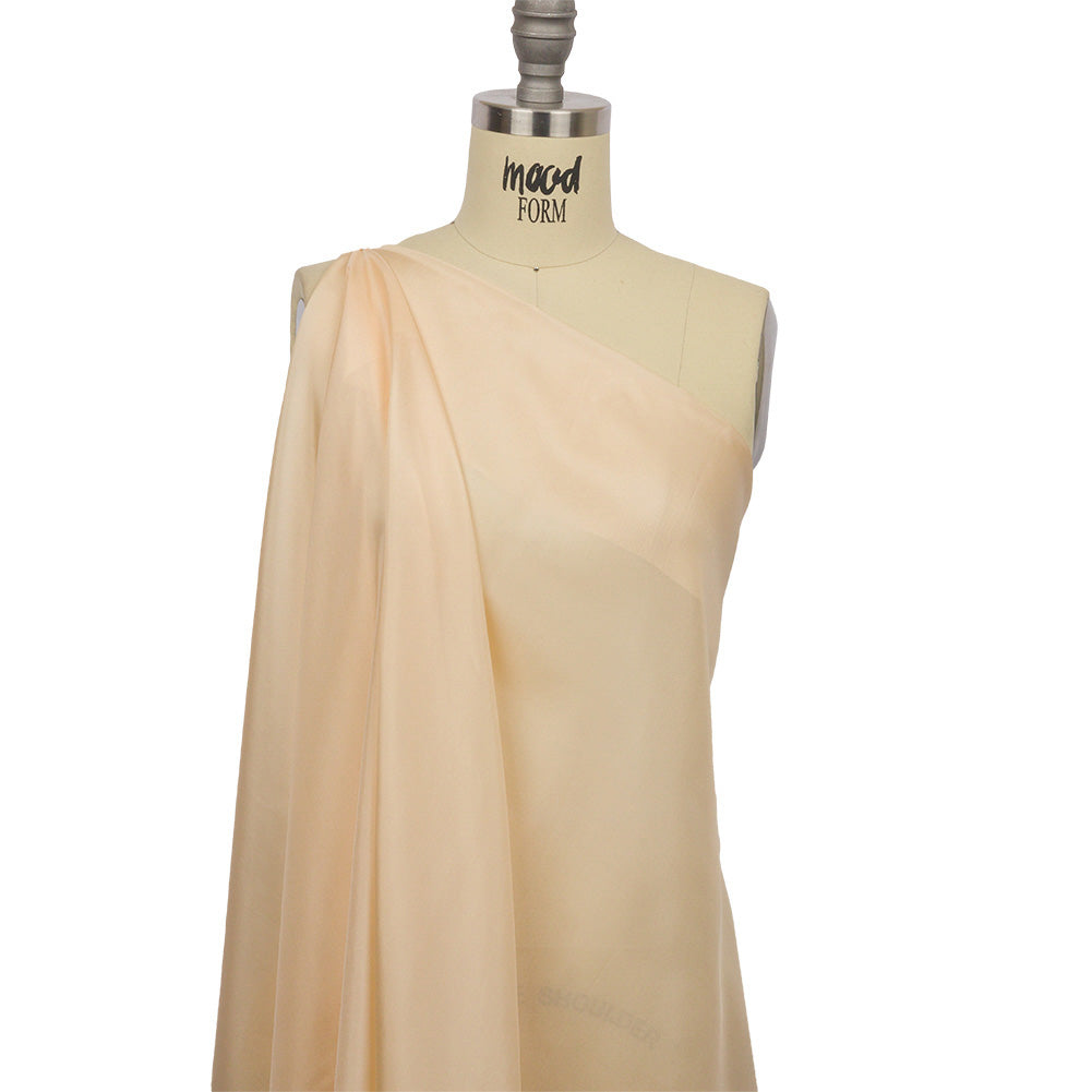 China Silk/Silk Habotai - Nude - Premium Collection Drape