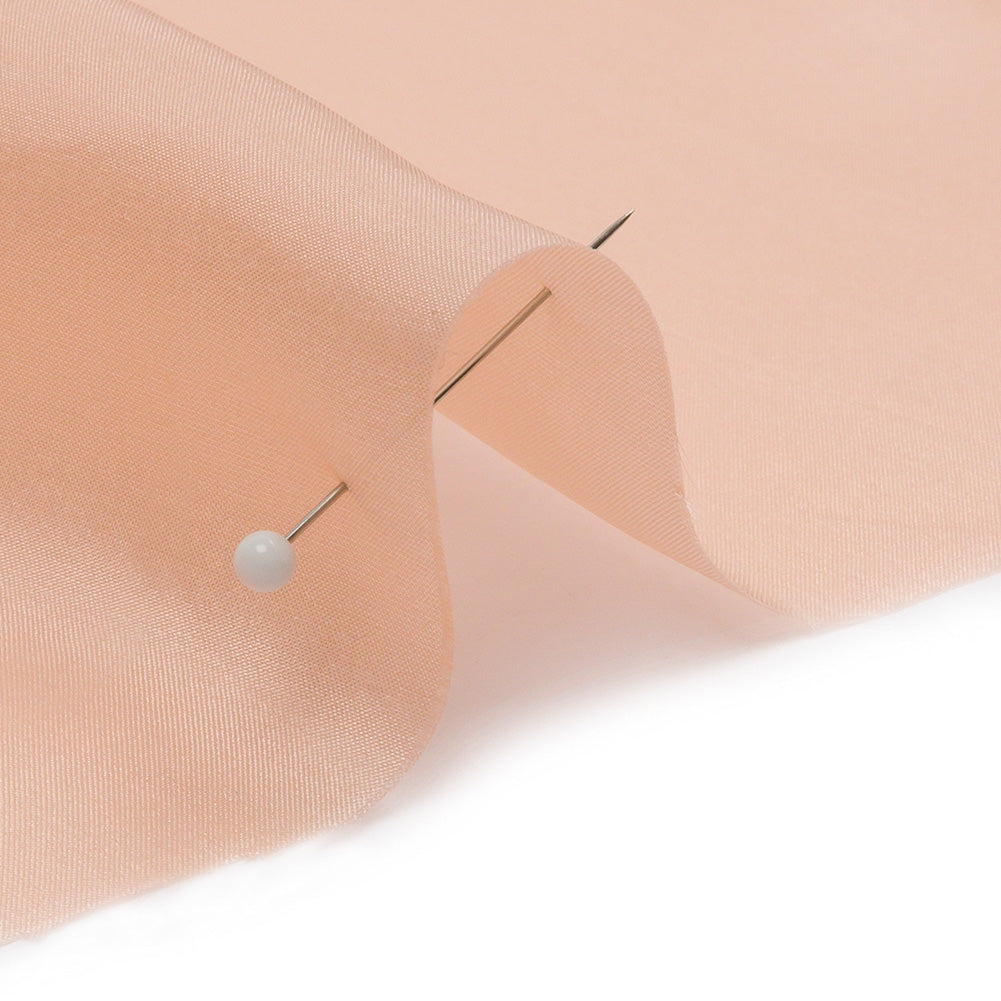 China Silk/Silk Habotai - Pale Blush - Premium Collection - Detail