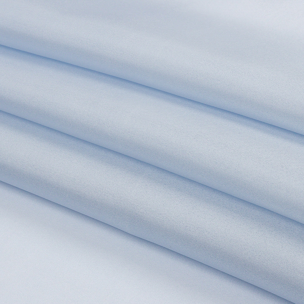 China Silk/Silk Habotai - Baby Blue - Premium Collection - Folded