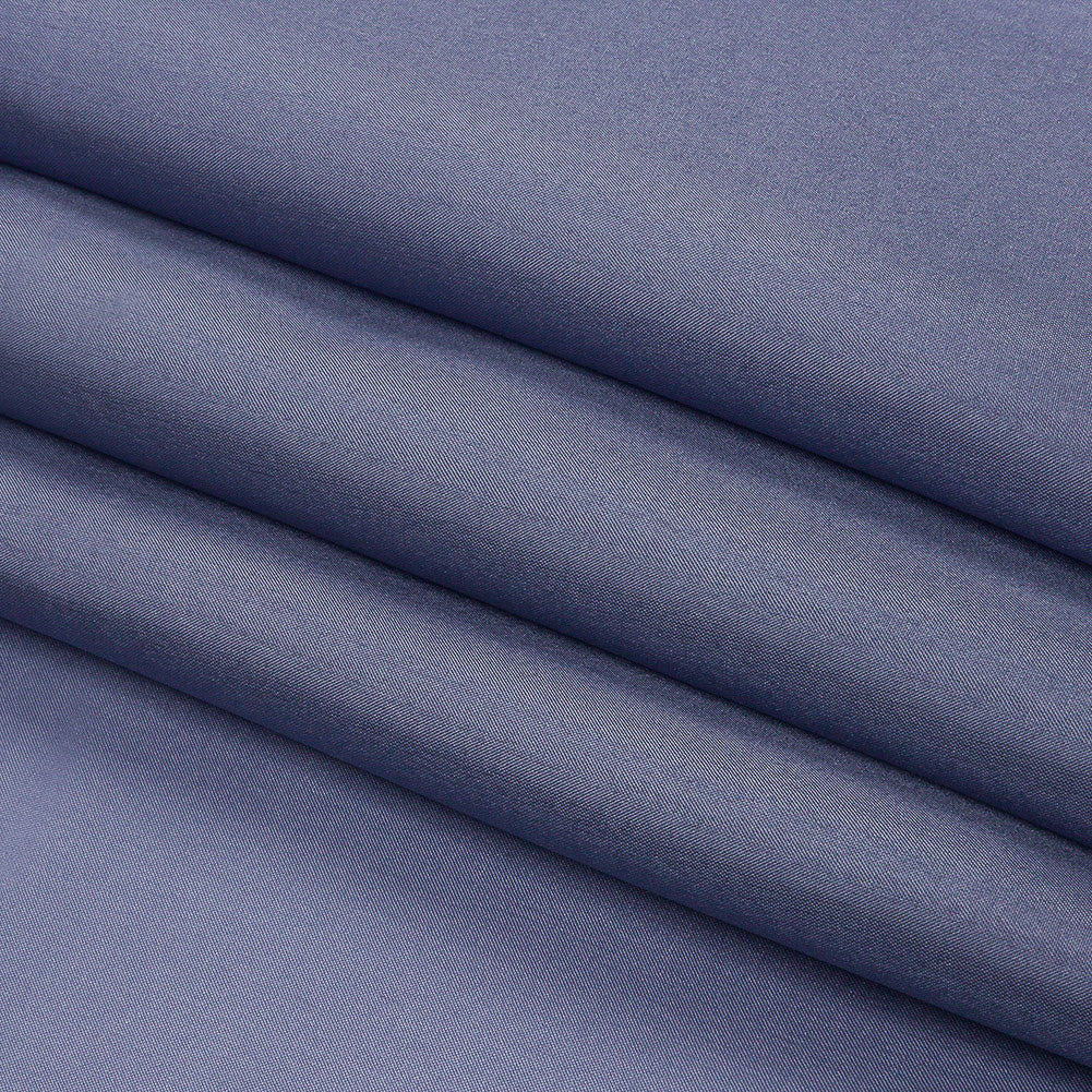 China Silk/Silk Habotai - Infinity Blue - Premium Collection - Folded