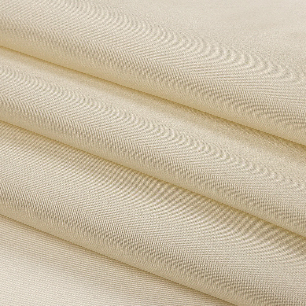 China Silk/Silk Habotai - Ivory - Premium Collection - Folded