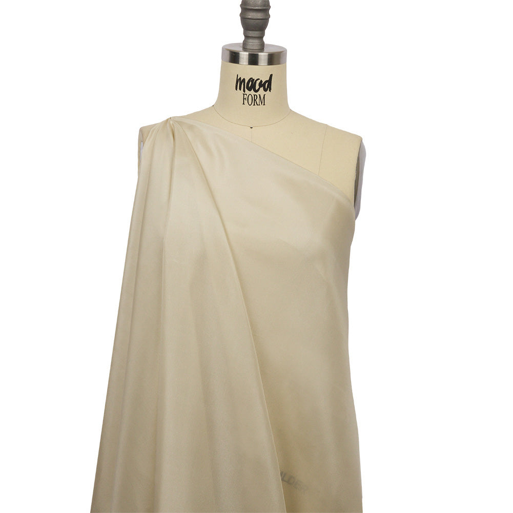 China Silk/Silk Habotai - Ivory - Premium Collection - Drape