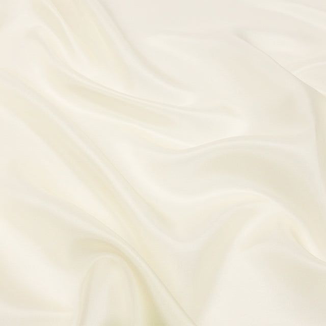 China Silk/Silk Habotai - Pale Yellow - Premium Collection