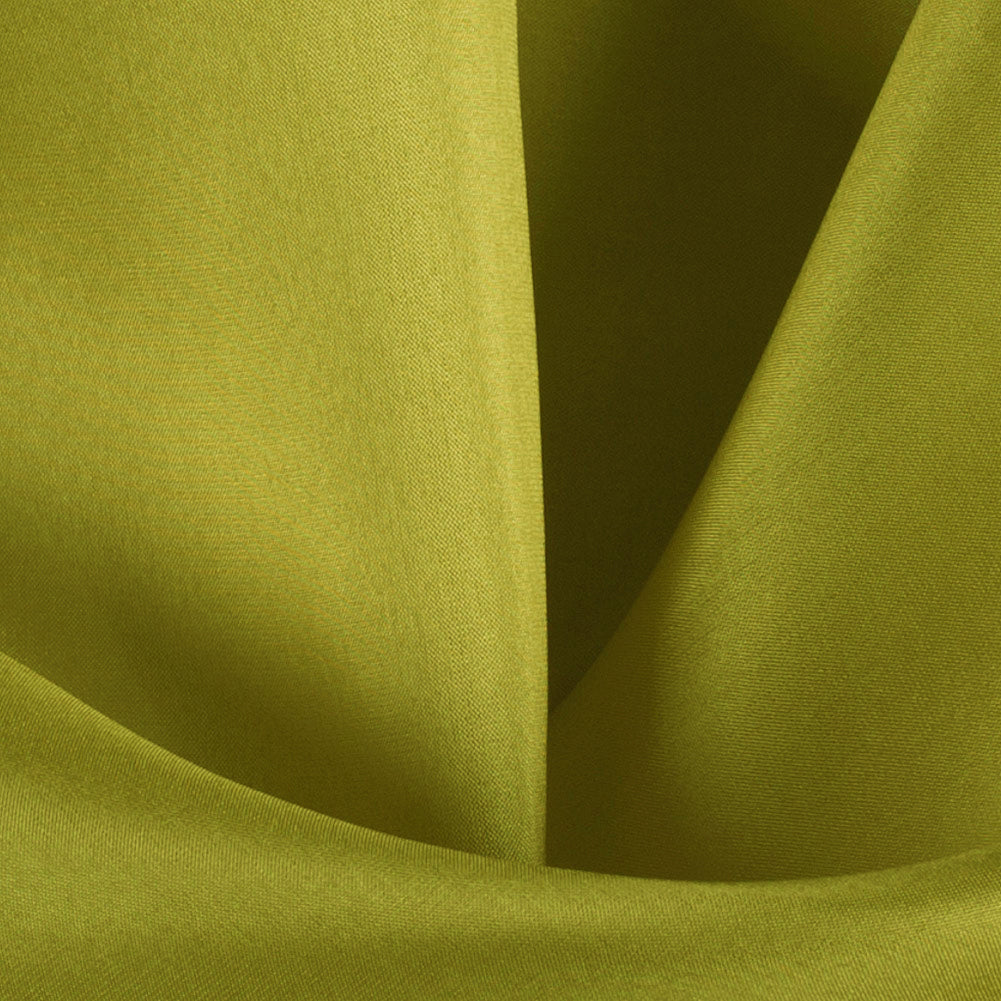 China Silk/Silk Habotai - Warm Olive - Premium Collection - Detail