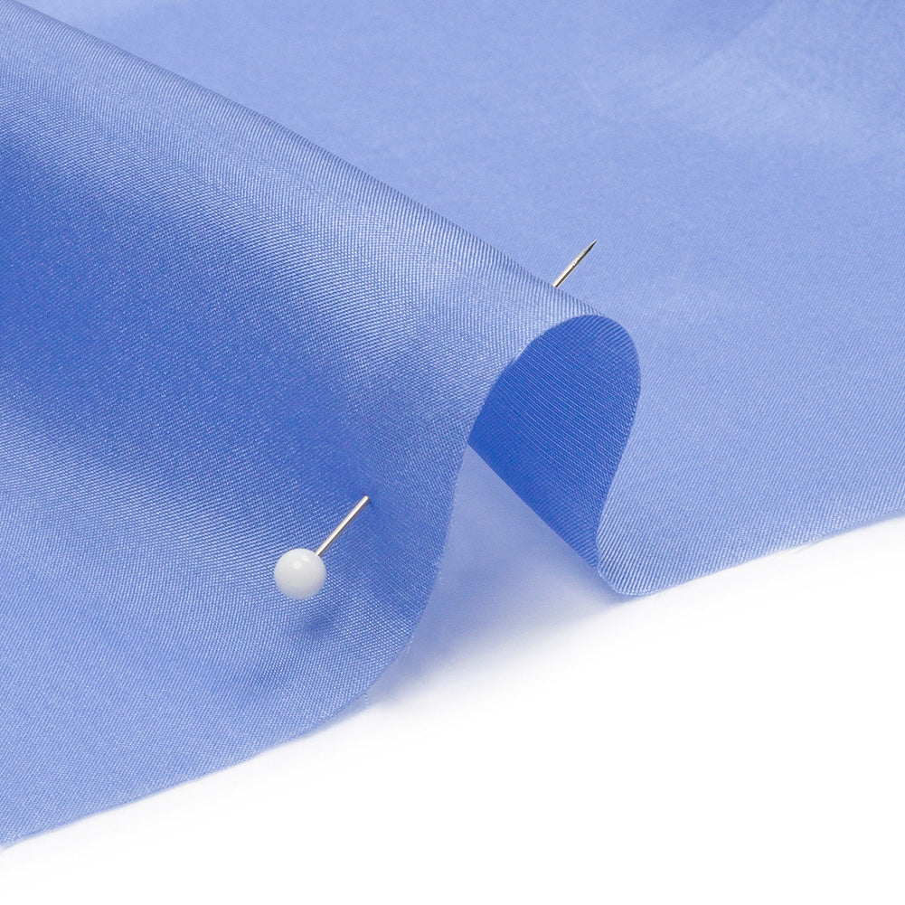 China Silk/Silk Habotai - Regatta Blue - Premium Collection - Detail