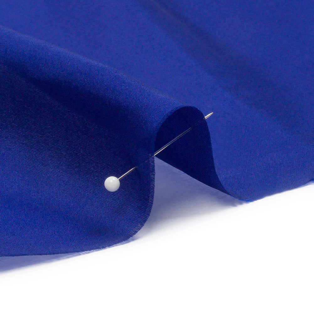 China Silk/Silk Habotai - Mazarine Blue - Premium Collection - Detail