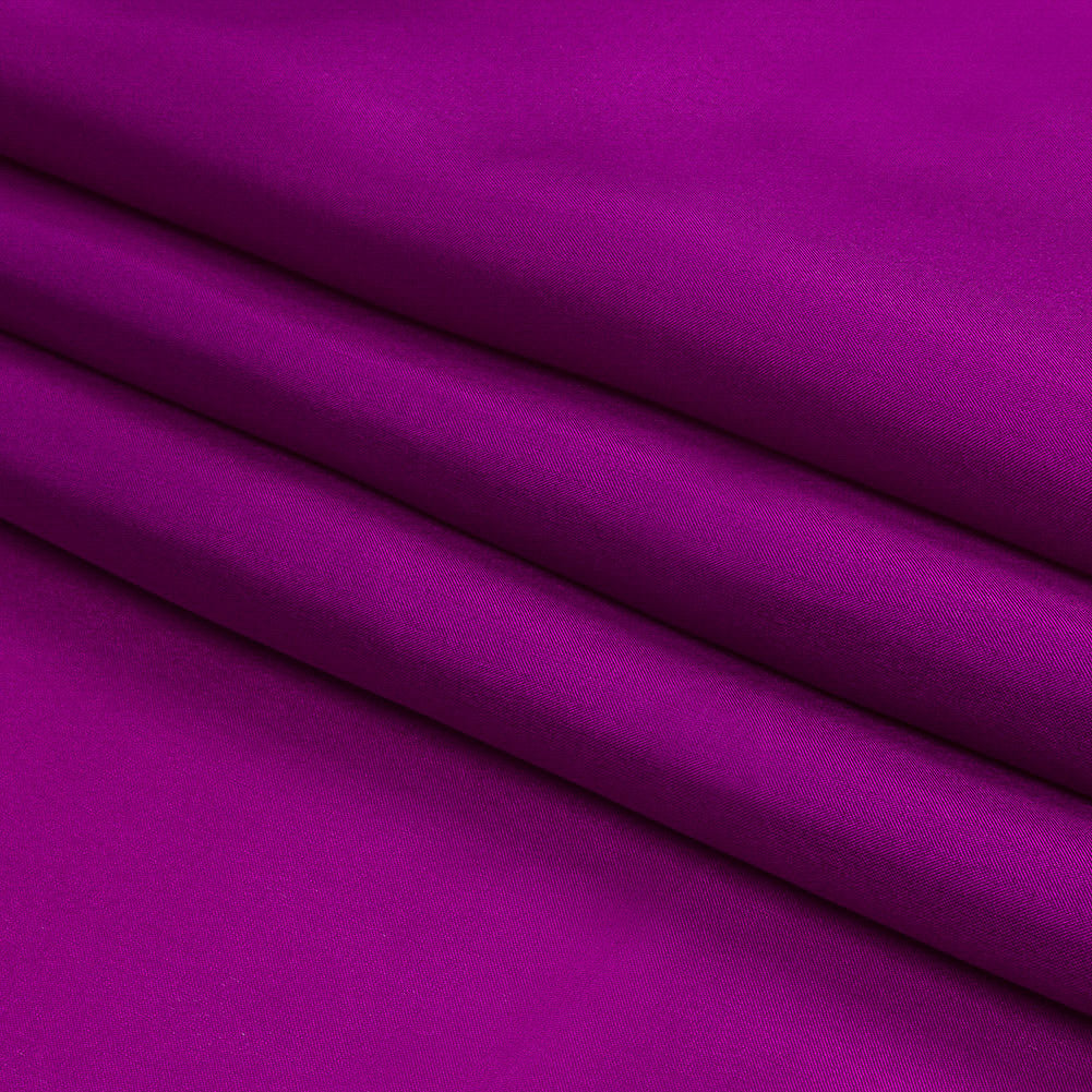 China Silk/Silk Habotai - Sparkling Purple - Premium Collection - Folded