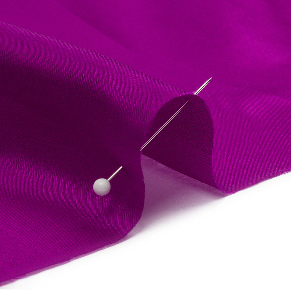 China Silk/Silk Habotai - Sparkling Purple - Premium Collection - Detail
