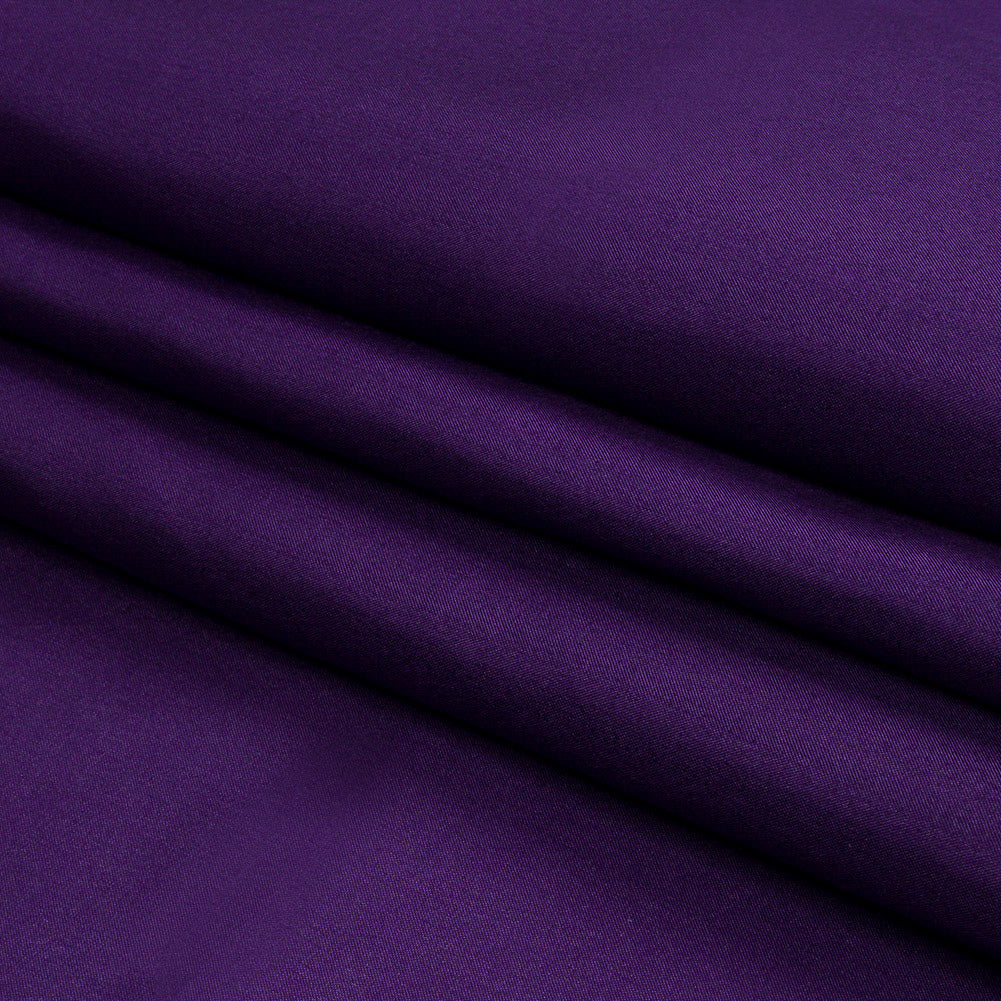 China Silk/Silk Habotai - Grape - Premium Collection - Folded