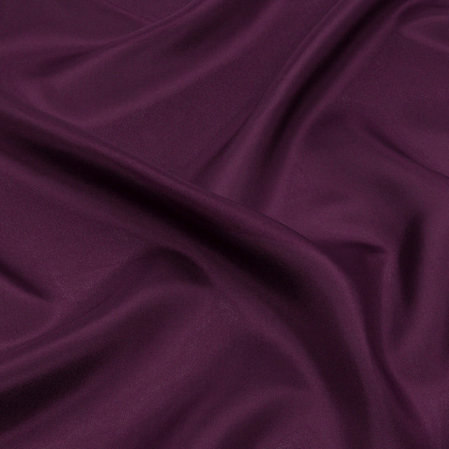 China Silk/Silk Habotai - Eggplant - Premium Collection