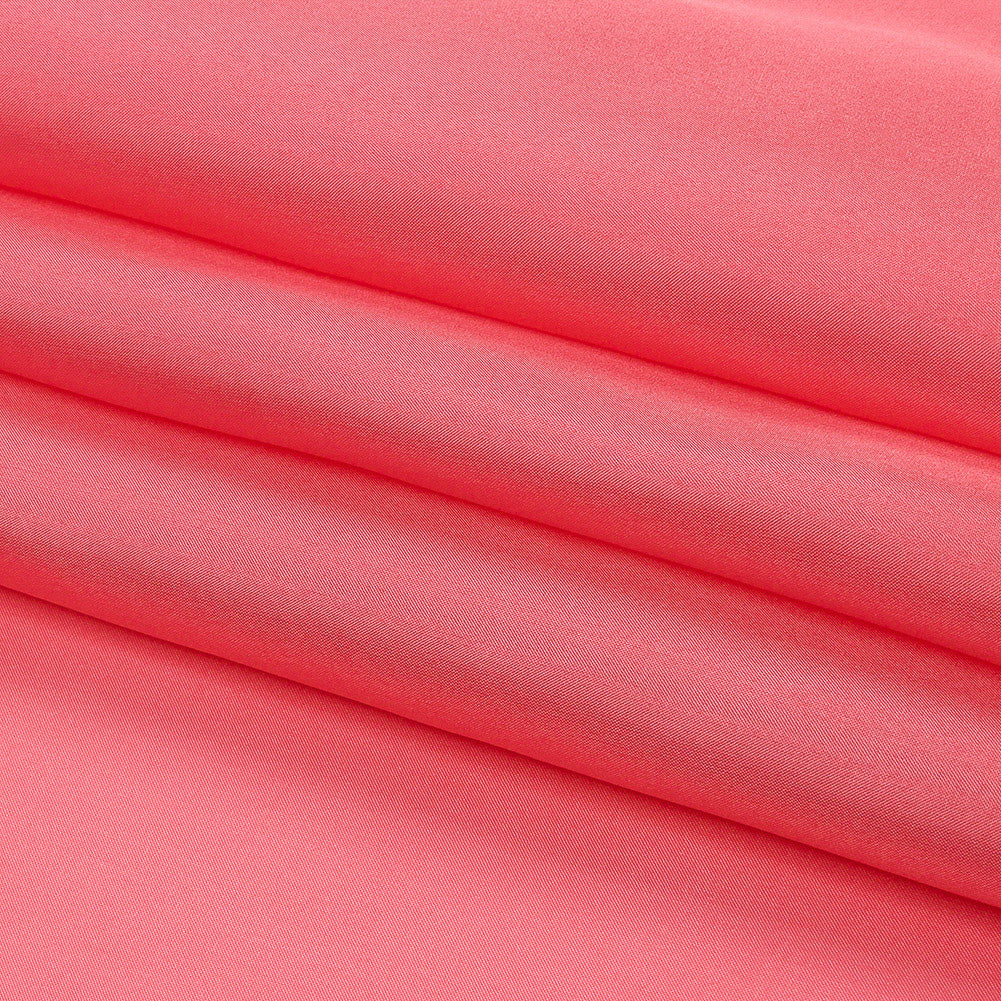 China Silk/Silk Habotai - Salmon - Premium Collection - Folded
