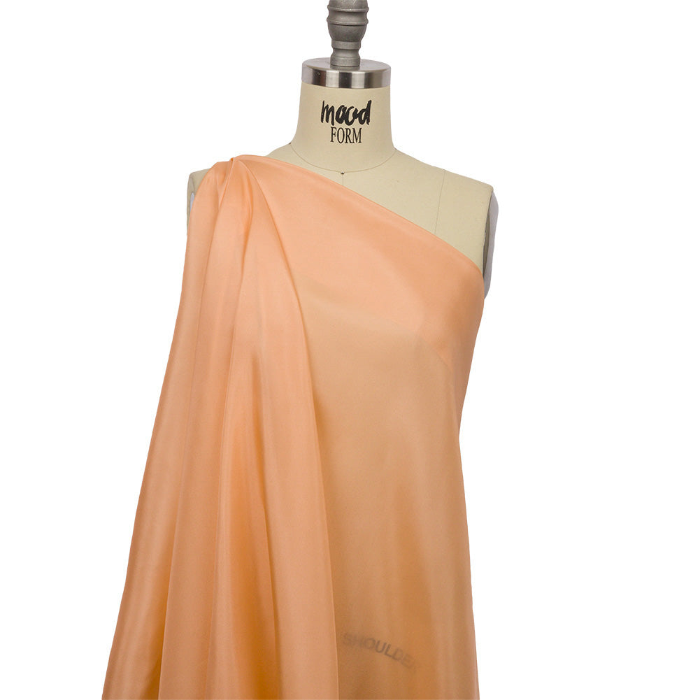 China Silk/Silk Habotai - Peach - Premium Collection - Drape