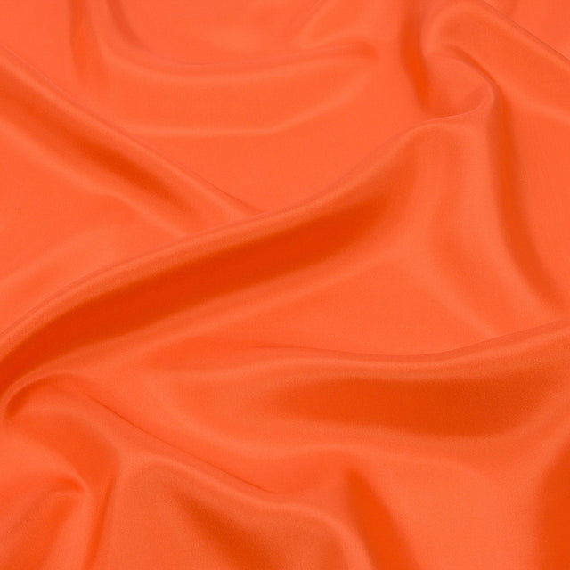 China Silk/Silk Habotai - Burnt Orange - Premium Collection