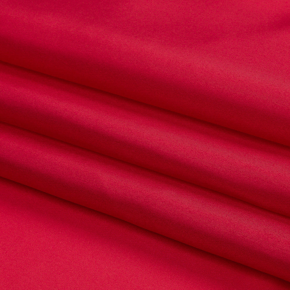 China Silk/Silk Habotai - Red - Premium Collection - Folded