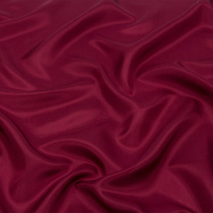 China Silk/Silk Habotai - Maroon - Premium Collection