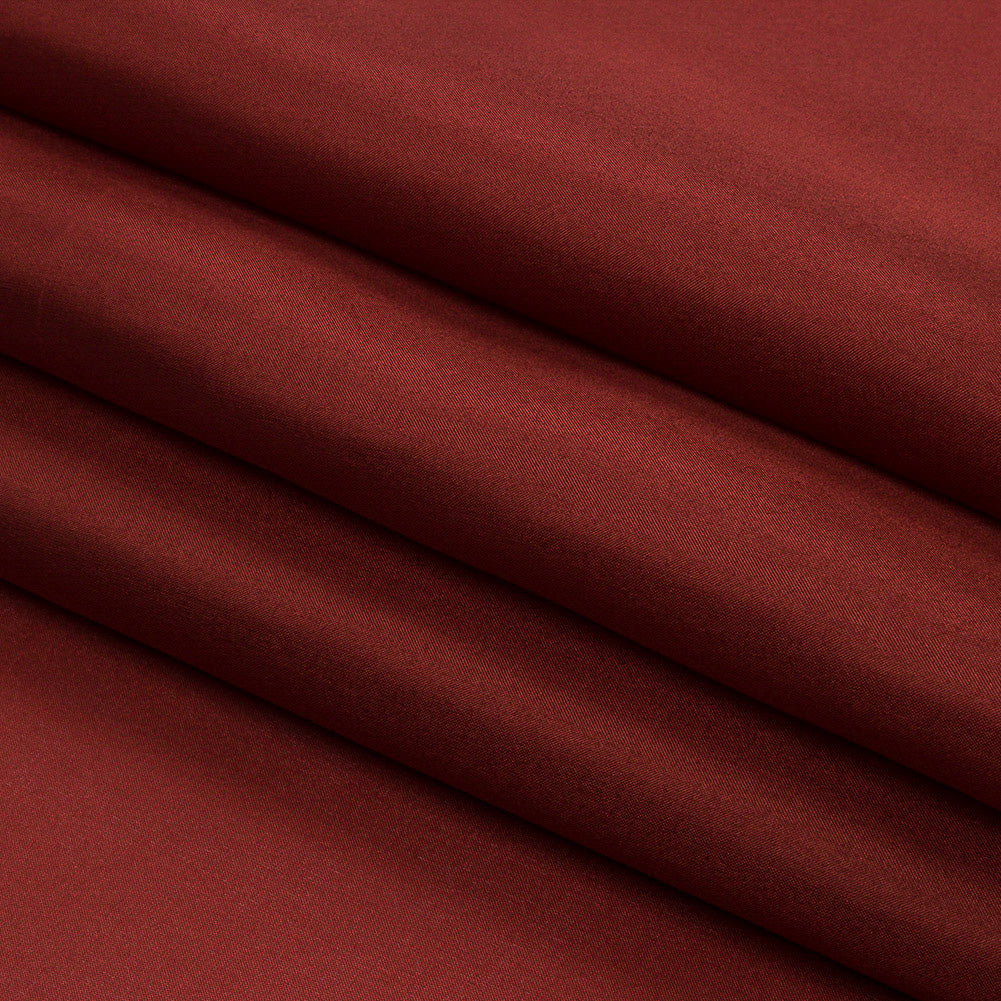 China Silk/Silk Habotai - Mahogany - Premium Collection - Folded