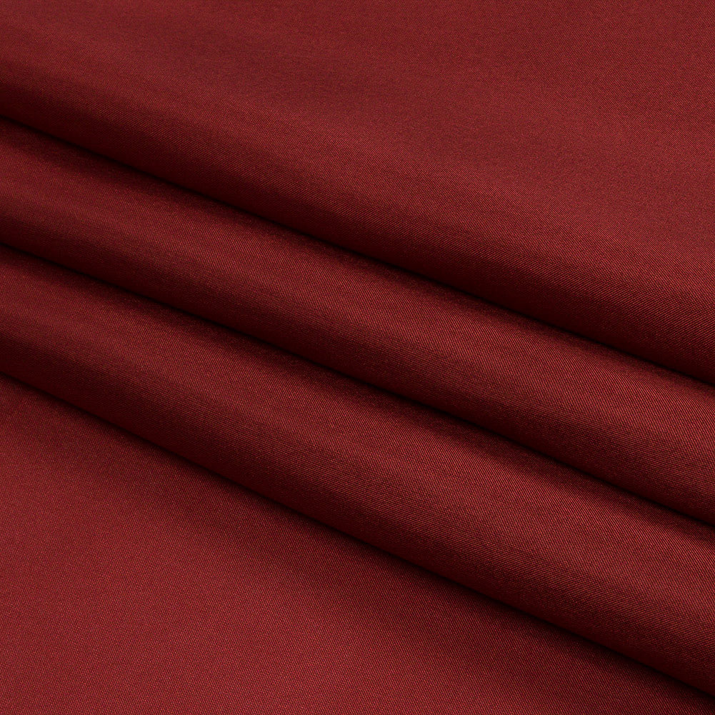 China Silk/Silk Habotai - Rust - Premium Collection - Folded