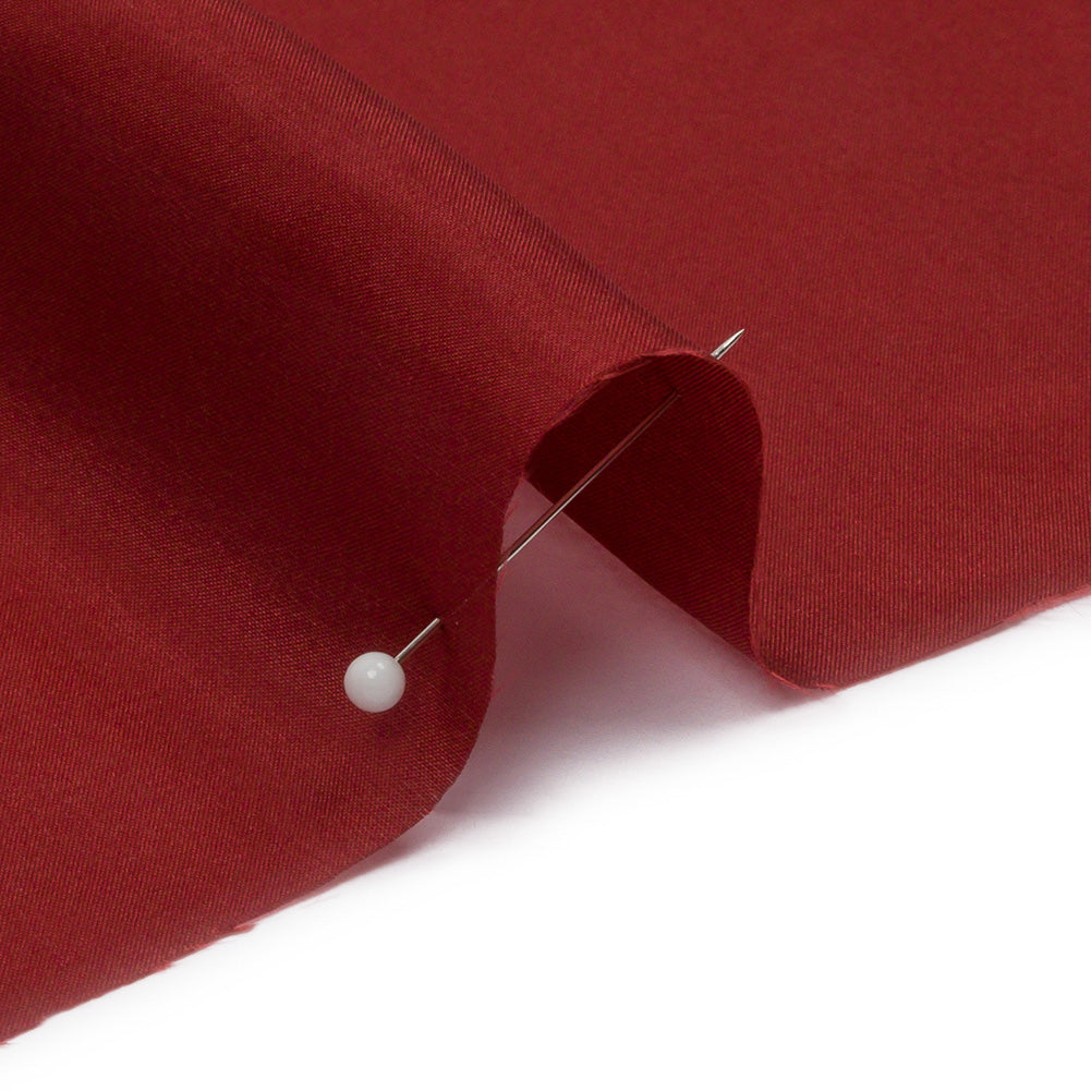 China Silk/Silk Habotai - Rust - Premium Collection - Detail