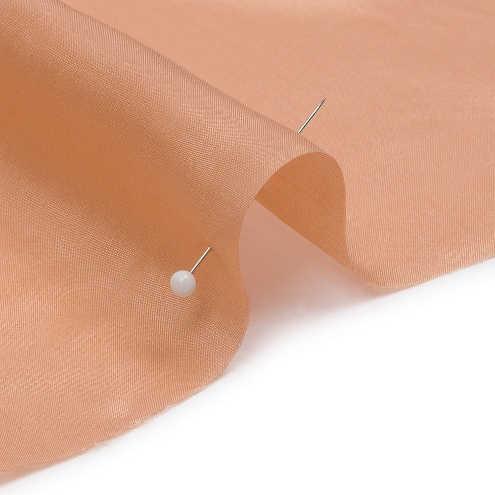China Silk/Silk Habotai - Toasted - Premium Collection - Detail